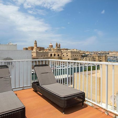 Traditional & Modern Maltese Townhouse - Rooftop Terrace And Sea Views, Close To Birgu Waterfront Cospicua Exterior foto